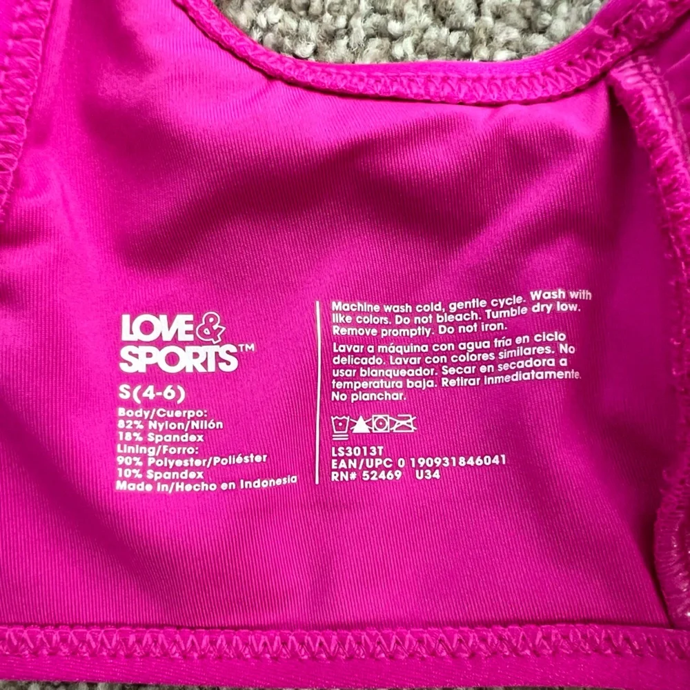 Vibrant Pink‎ Bikini Top